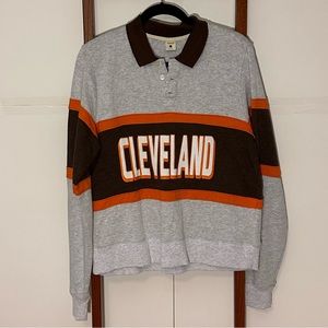 Cleveland long sleeve polo. Homage. Size Large.